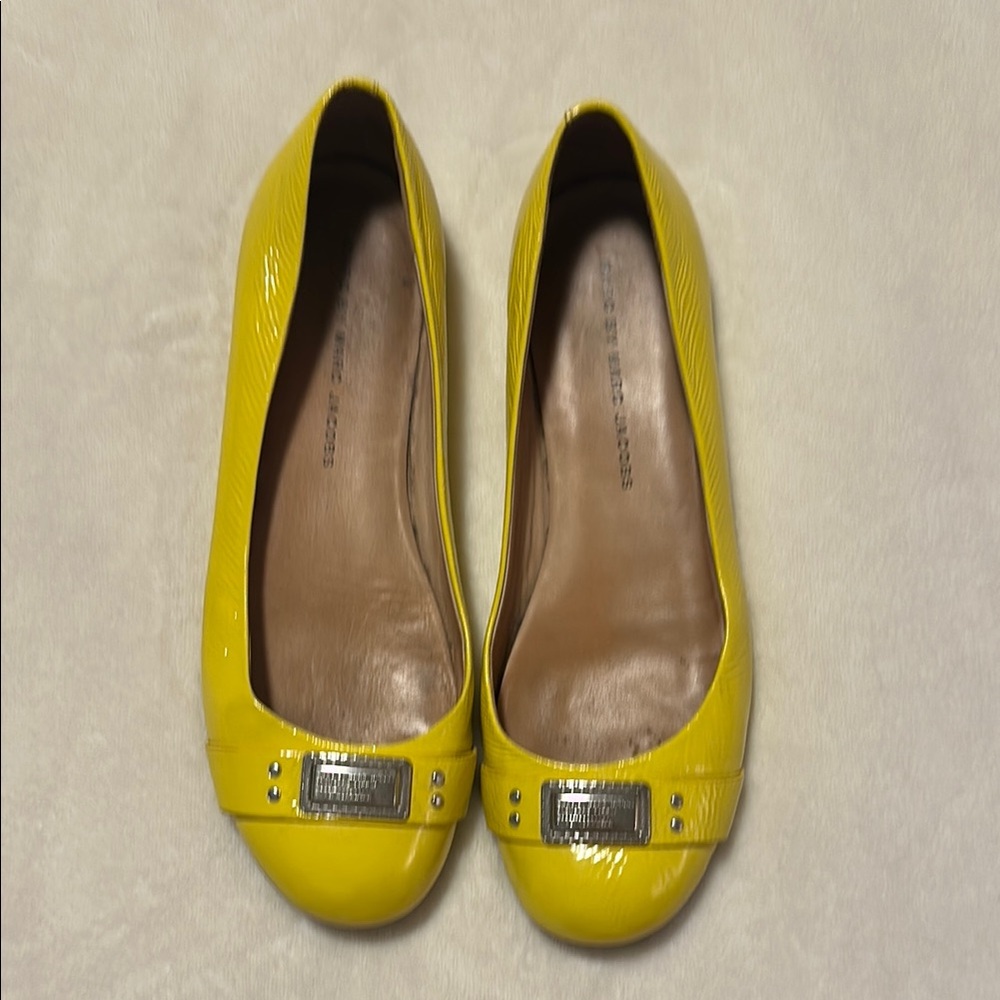 Marc by Marc Jacobs Yellow flats